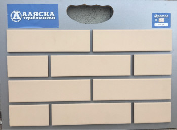 Фасадные термопанели «Аляска» Krem glatt
